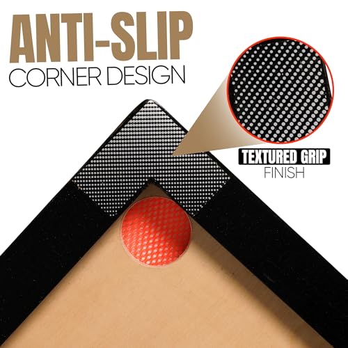 AI Sports Carrom Board 33–33 Inch with 25 Pieces – Full Size Wooden Carrom Set with Coins, Striker, Powder & Carry Bag | Indoor Family Board Game - Image 2