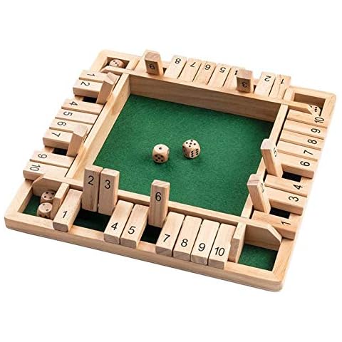 Scucs Shut The Box en bois Cover