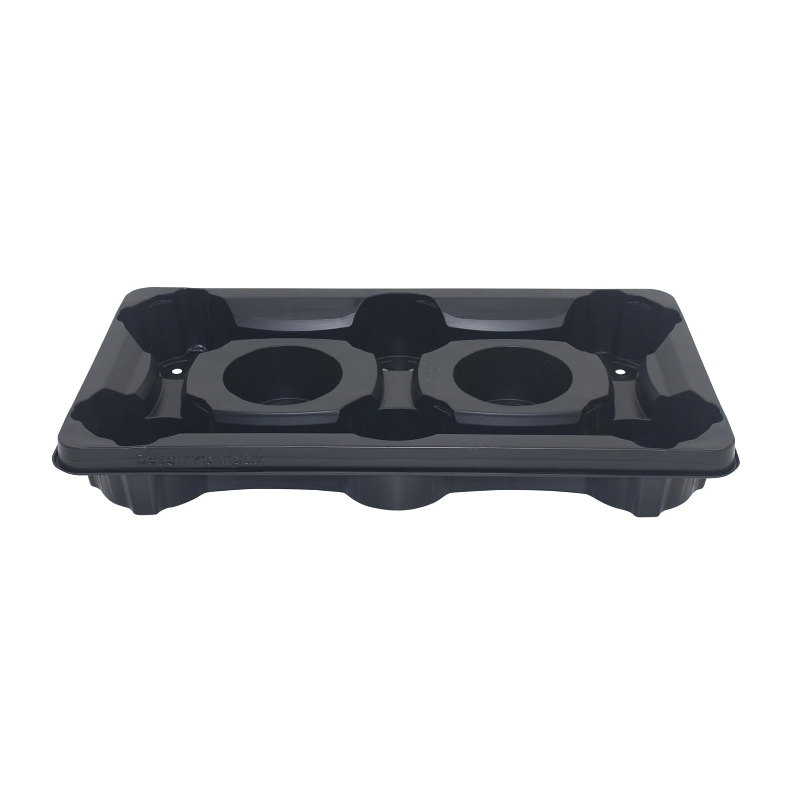 Oakland Gardens Plant Pot Carry Trays Market Transport Tray Round Square Flower Pots Holder-13cm Round Seedling Tray-Holds 8, Pack of 1000