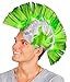 Fun Central AD153, 1 Pc Green LED Light Up Mohawk Wig, Light Up Mohawk Hat, Hat costume for Men, Costume Wigs, Light Up Wig, Light Up Neon Hats, Glow in the Dark Mohawk for St. Patrick's Day Party