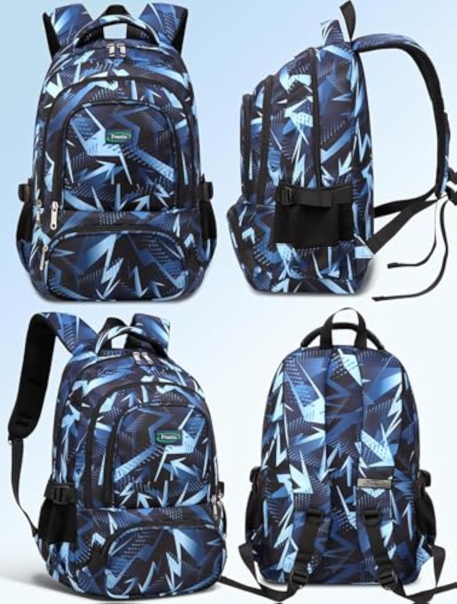 Waterproof School Backpack with Pencil Pouch for Kids