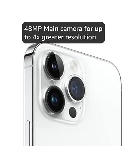 Amazon.com: Apple iPhone 14 Pro, 128GB, Silver - Locked to AT&T