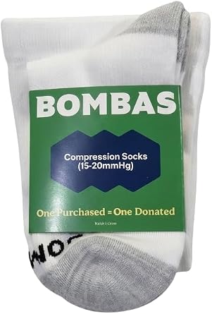 Bombas Women's Knee-High Compression Socks (Size Medium)