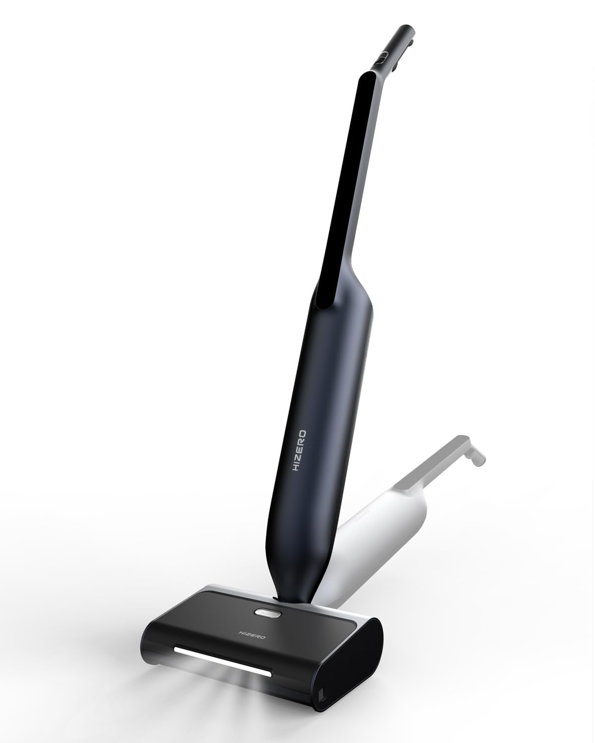HIZERO F600 Hard Floor Cleaner with Headlight, Self-Cleaning