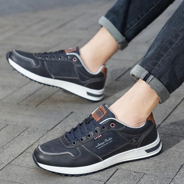 ARRIGO BELLO Zapatillas Hombre Zapatos Casual Deportivas Moda Transpirable Running Sneakers Tamaño 41-46 EU