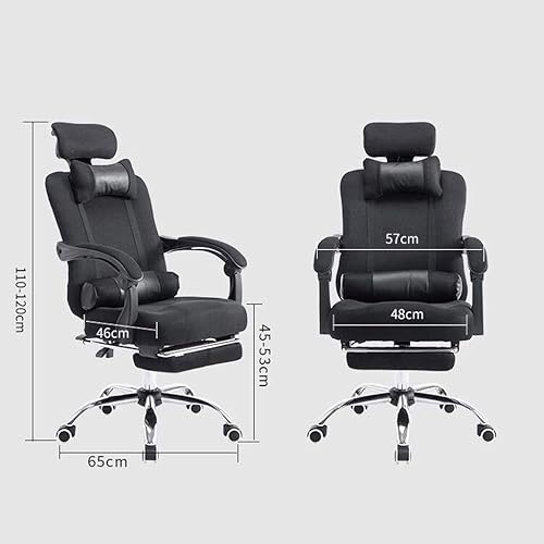 Miniatura 2 de Ergonomic Office Chair with Breathable Mesh Seat Computer Chair with Adjustable Seat Height and Back Recline Desk and Task Chair with Firm Arm