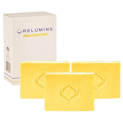 Relumins Auténtico jabón transparente profesional con calamansi y ácido salicílico