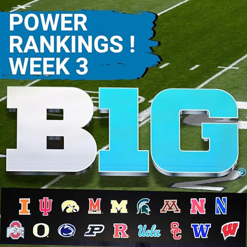 Page de couverture de BIG 10 POWER RANKINGS: Ohio State & Oregon SUPERIOR, Penn State CONCERN, MICHIGAN Drops!