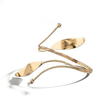 Shining Diva Fashion Gold Plated Stylish Kada Bajuband Bracelet Armlet for Women and Girls (16648b) Price In India