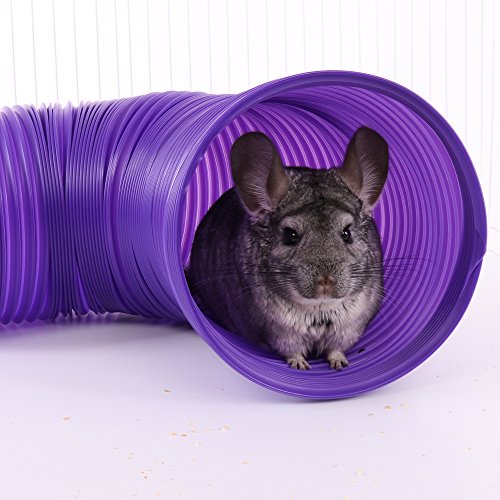 Tube de jeu extensible Fun Tunnels pour stimuler l'exercice du lapin