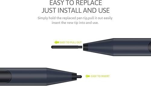 Miniatura 7 de Lápiz óptico para dispositivos de pantalla táctil ASUS, lápiz digital activo con punta ultrafina, sensibilidad a la presión 1024, rechazo de palma