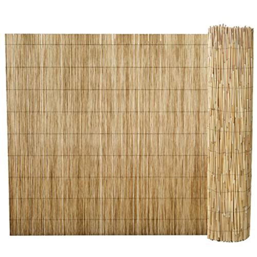 Sophrelle Valla de caña de jardín 500x100 cm Marrón,141618