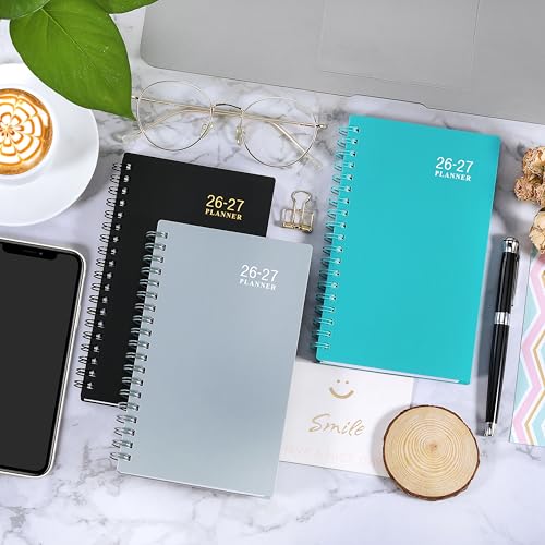 2026-2027 Pocket Calendar/Planner - Weekly & Monthly Pocket Planner for Purse, Jul. 2026 - Jun. 2027, 6.8" x 4.1", Strong Twin - Wire Binding, Plastic Cover - Thumbnail 7