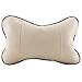 SORA Cuscino per poggiatesta, Cuscino per poggiatesta per Auto, Sedia da Ufficio Morbida e Morbida Elastica per seggiolino Auto(Beige)