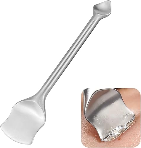 DOERDO - Removedor de puntos negros de doble cabeza, herramientas de limpieza de poros de acero inoxidable, herramientas para el cuidado de la piel,