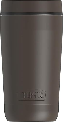 Miniatura 1 de THERMOS ALTA SERIES - Vaso de acero inoxidable, 12 onzas, color negro mate