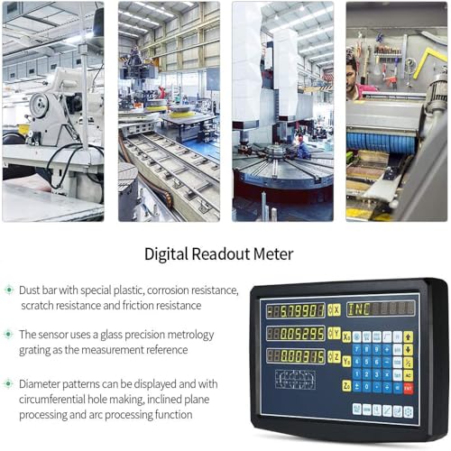 3 Axis Digital Readout & TTL Precision Linear Glass Scale miniatura 2