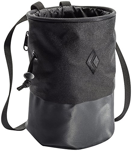 Black Diamond Mojo Zip Chalk Bag Size M-L Black/Slate