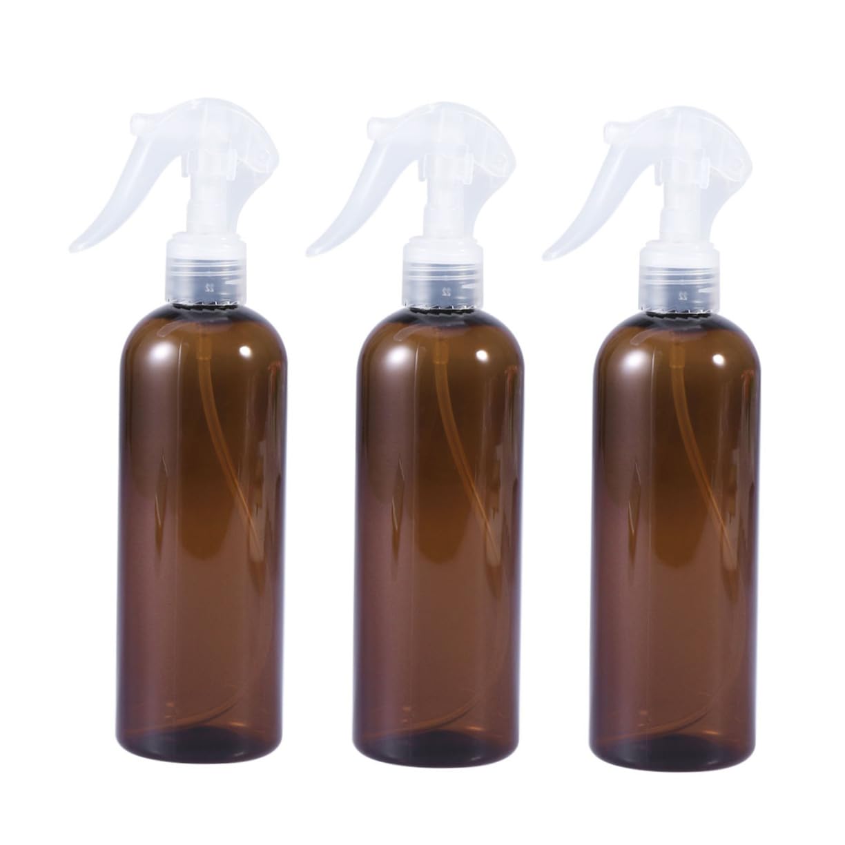 Baluue 3er-set Friseur-sprühflaschen 300 Ml Kunststoff Nachfüllbar Wassersprüher Auslaufsicher Leicht Einfach Zu Verwenden Für Haarstyling Halt 3 Stück X 3