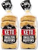 Franz Bakery Keto English Muffins 12 Count, 24 Ounce (Pack of 2)