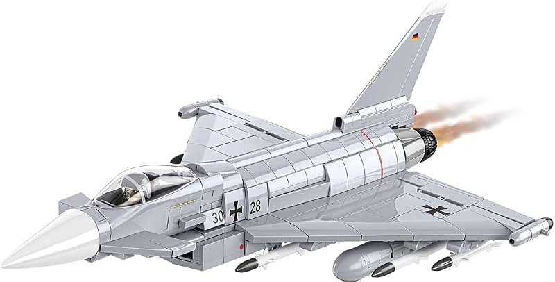 Armed Forces EUROFIGHTER (Germany) Historical Plane Building Set, 644 Pieces