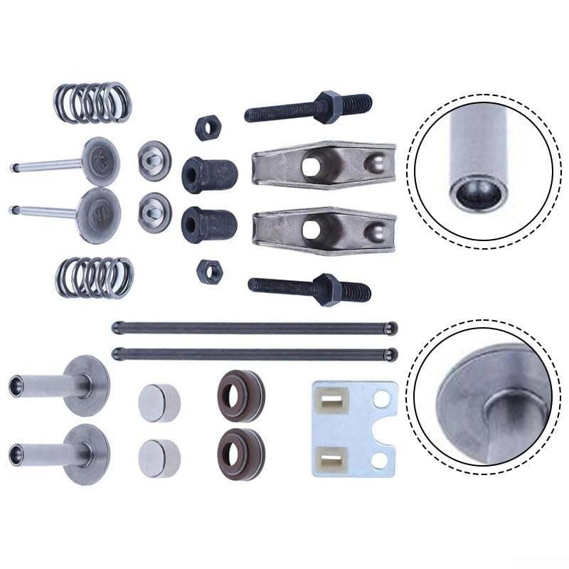 Kit de varilla de empuje de válvula para Honda para Gx390 para Gx240 para Gx420 y modelos de motor compatibles 188F 190 nominal 13HP 15HP 5kW 6kW