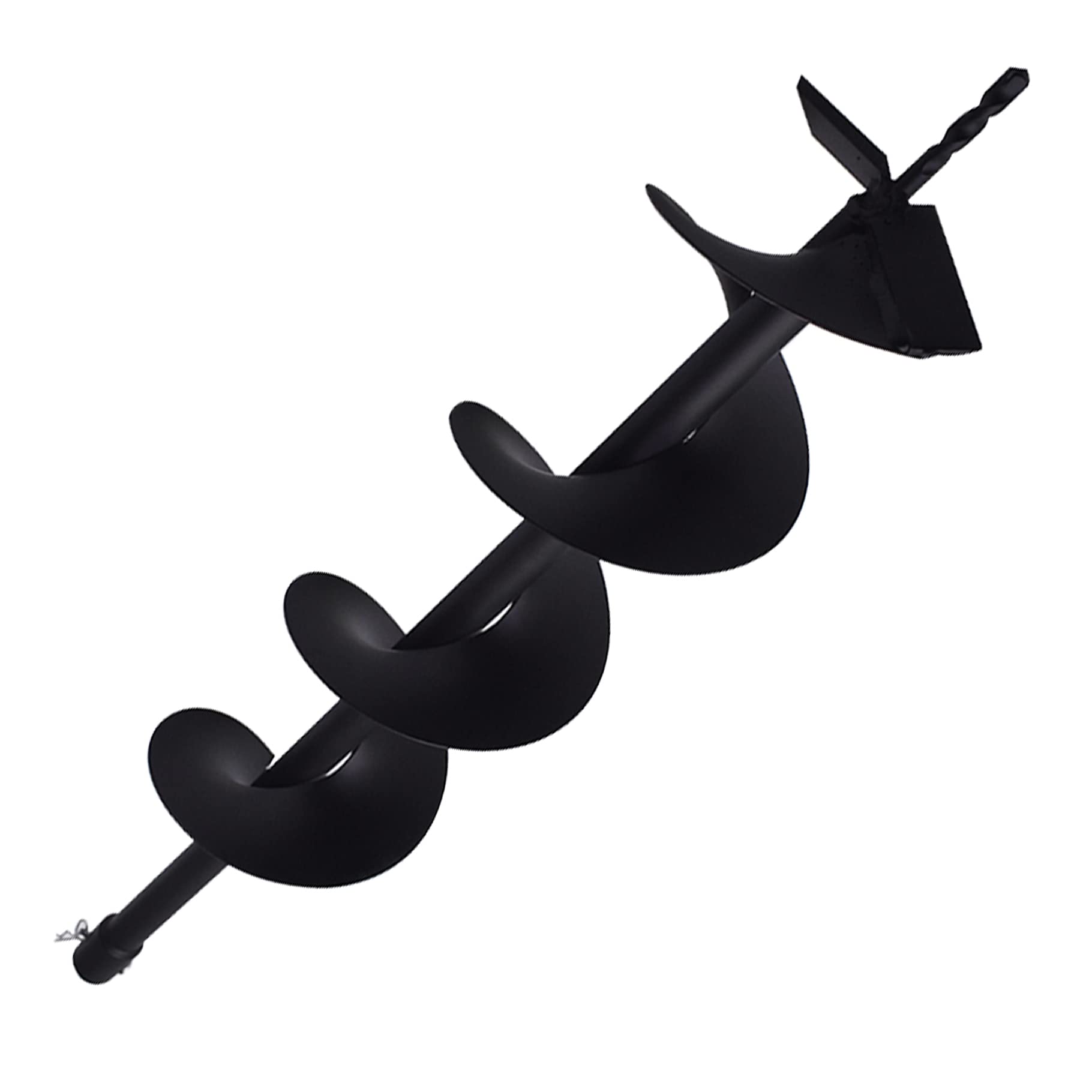 Punte da trapano a coclea da 6 pollici per piantare, 6 punte da trapano per motore a benzina da 31,5 cm, strumento per piantare lampadine con albero da 3/4