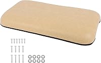 Vista 9 de SCITOO Conjunto de respaldo de asiento delantero para carrito de golf EZGO RXV 2008-up, cojines de repuesto estilo fábrica, color marrón