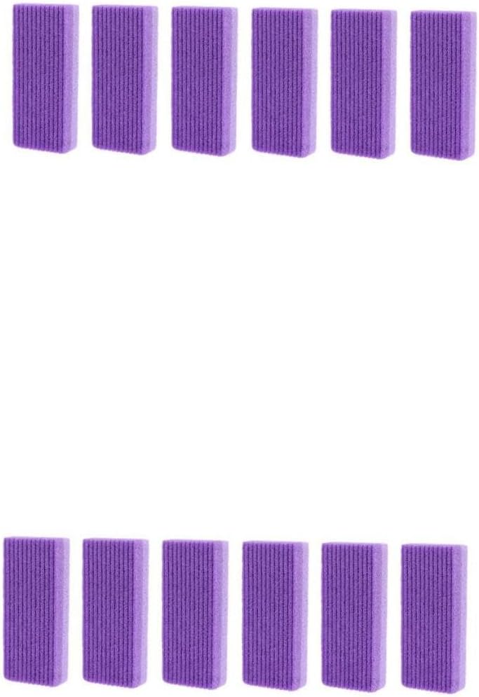 NOLITOY 12pcs Men Foot Care Tool Pu Material Callus Remover Exfoliating Pumice Stone for Nail Care