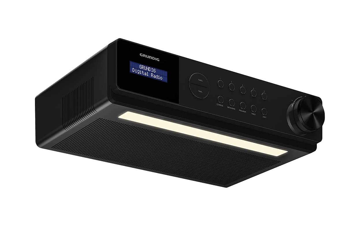 GRUNDIG DKR radio da cucina Bluetooth DAB DAB+ Nero