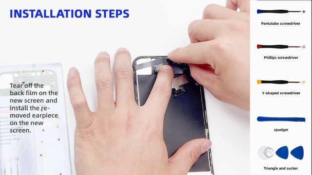 Amazon.co.jp: Tearue for iPhone XR 液晶パネル,XR フロントパネル