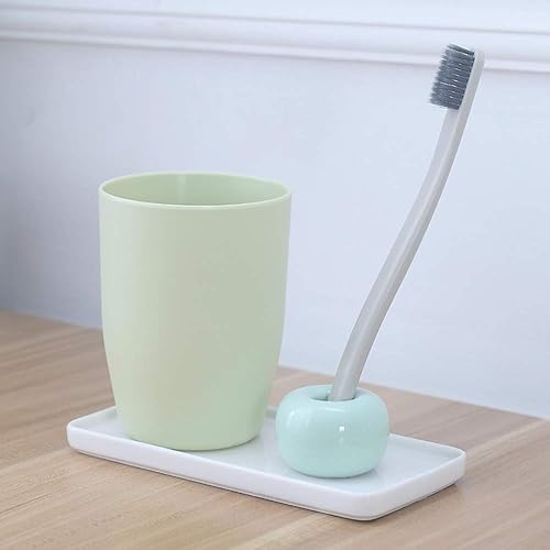 Miniatura 10 de Bandeja de tocador de cerámica rectangular pequeña, bandeja de bañera, organizador de baño, soporte para cosméticos para velas, toallas, plantas,