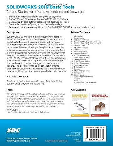 SOLIDWORKS 2019 Basic Tools