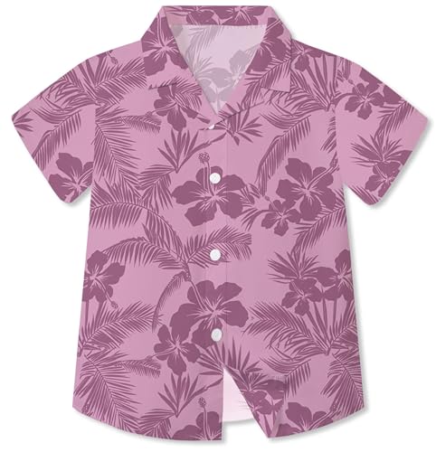 Image of Betusline Girls' and Womens' Hawaiian Shirt Blouse Button Down Beach Shirts