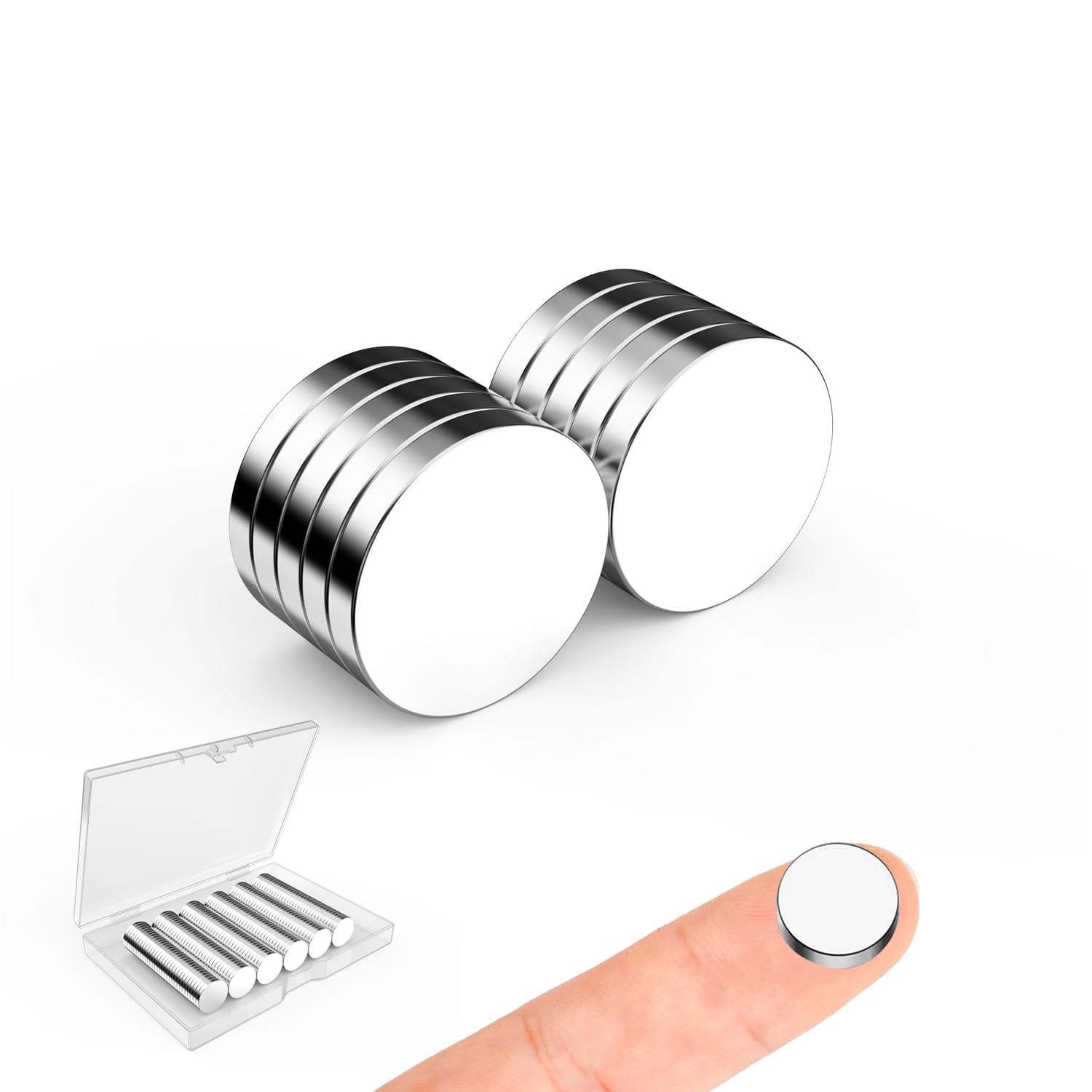 Magnets for Crafts, 5x2mm Small Round Magnetic 250 Pack — Amazon image 30