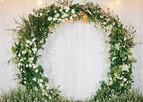 Daniu Wedding Telón de fondo al aire libre Flor Boda Arco floral...