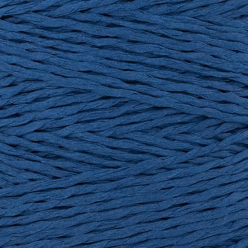 Image of Raffia Yarn for Crochet Bags Raffia Ribbon for Gift Wrapping 2mm X 328 Yards Raffia String Paper Ribbon Yarn for Sun Hat Beach Bag Crochet Crafting DIY Crafts