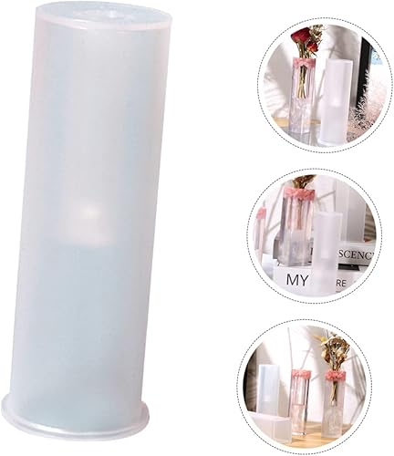 Miniatura 3 de EXCEART 2 unids florero molde epoxi pluma maquillaje cepillo olla silicona maceta moldes silicona soporte Molde de para Resina Cilindro Florero