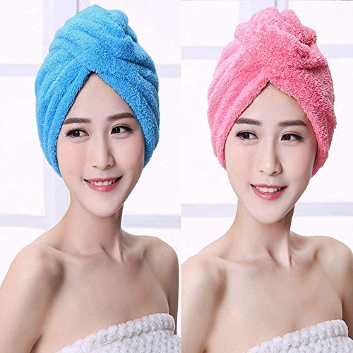 Justime, cuffia capelli asciutti, turbante in