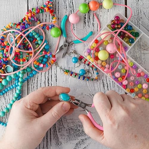 Pinces à bijoux pour fabrication artisanale et kit de réparation petit format