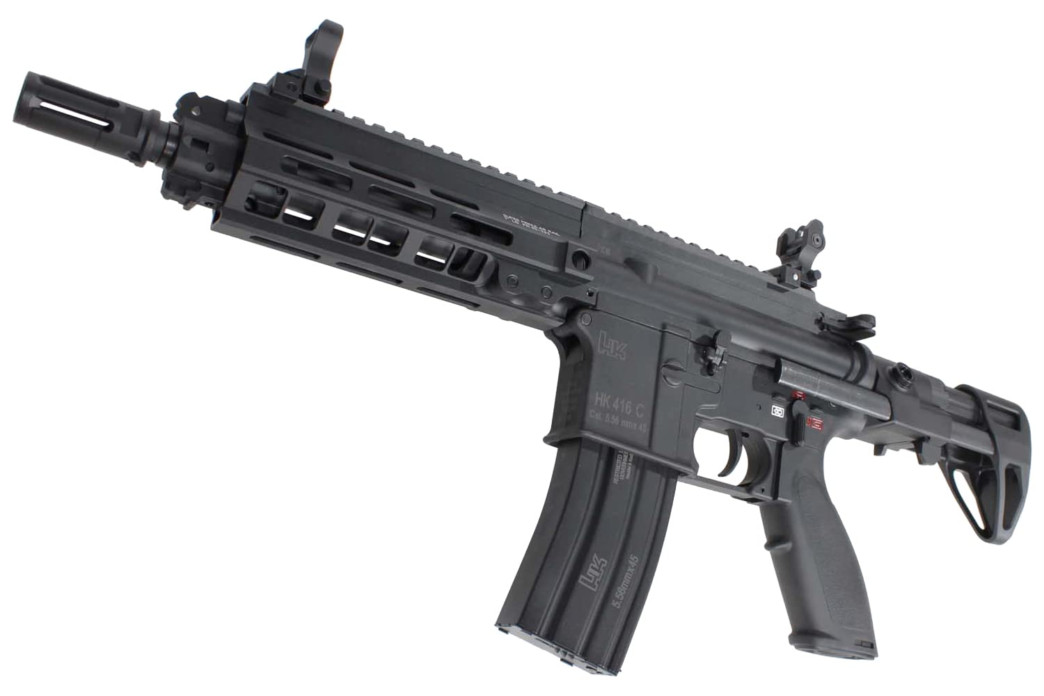 次世代電動ガン HK416 ブラック スコープ他 AIRSOFT97 本店通販部 / 【カスタム】東京マルイ 次世代電動ガン