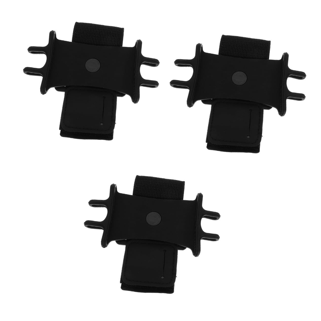 NUOBESTY 16 Pezzi braccialetto del cellulare mano supporto per telefono da braccio da corsa BASSO DEL BRANIO DI PELLA PELLITÀ cinghia manuale per il telefono Gel di silice