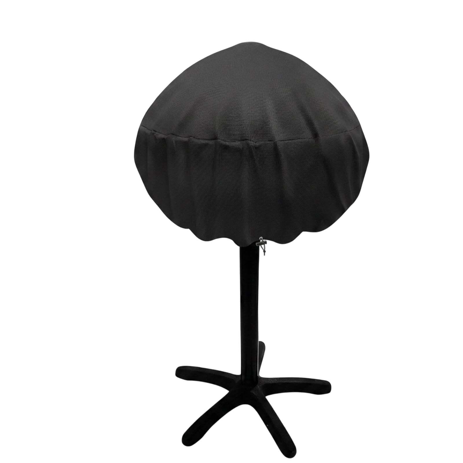 Small Round BBQ Cover, Waterproof, Black, for Indoor and Outdoor Use