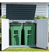 Amazon.com : YITAHOME Extra Large Outdoor Horizontal Storage Shed