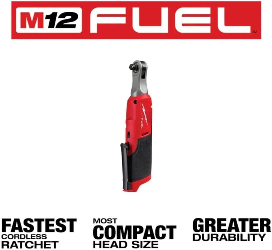 3890-22 for Milwaukee M18 FUEL & M12 FUEL 2-Tool Brushless Cordless Combo Kit 1/2 in.Impact Wrench (2962-20)3/8 in.Ratchet Wrench(2567-20) - New