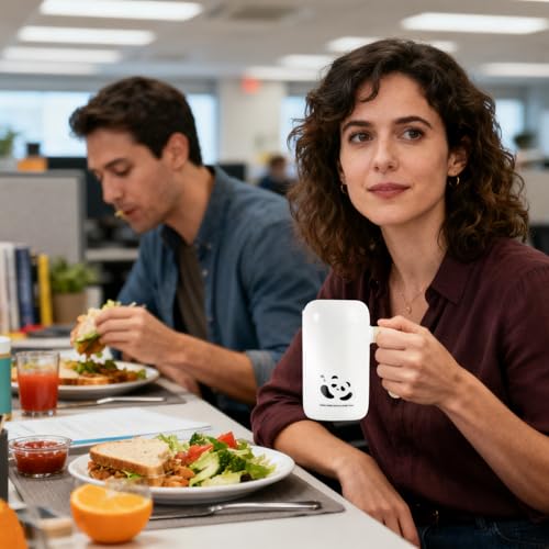 Taza mezcladora magnética para disfrutar de tu café perfecto en la oficina o de viaje 3