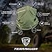 Terra Kuda Face Clothing Neck Gaiter Mask – Non Slip Light Breathable for Sun Wind Dust Bandana Balaclava (Operator Green)