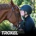 Troxel Liberty Ultralight Horse Riding Helmet, Low-Profile Adjustable Design, Safety Horseback Riding Gear, Large (7-1/4 - 7-1/2), Black Duratec