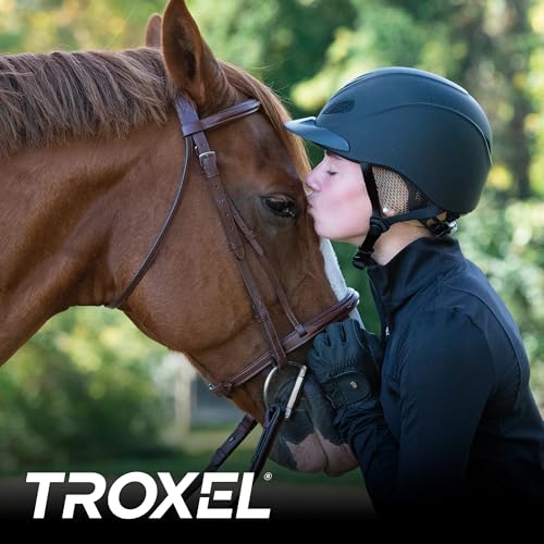Casco Troxel Libertad Duratec negro talla pequeña para equitación y seguridad 6