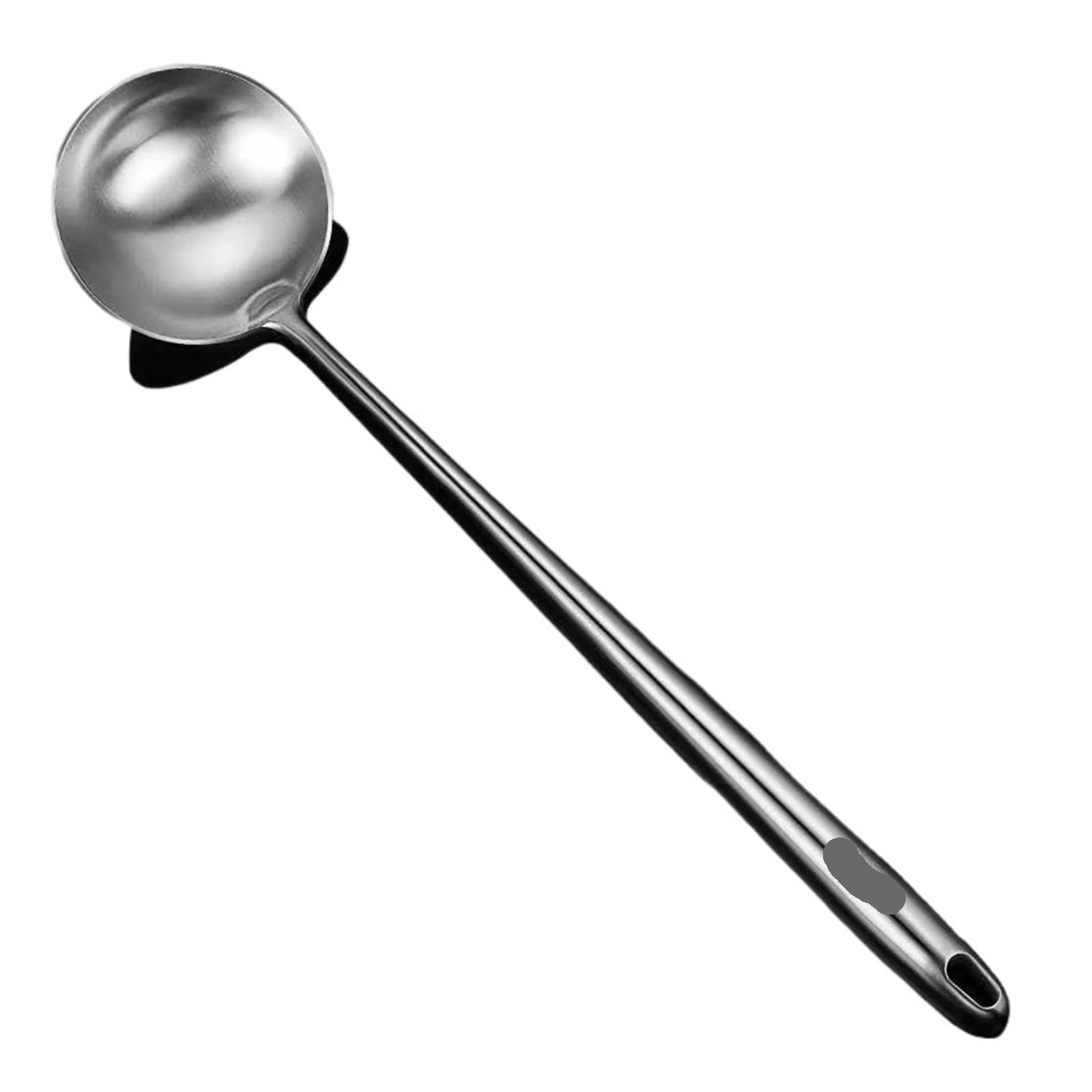 Set di spatole antiscottatura in acciaio inossidabile 304 addensato, cucina, utensili da, wok for la casa, cucchiai zuppa(B1)
